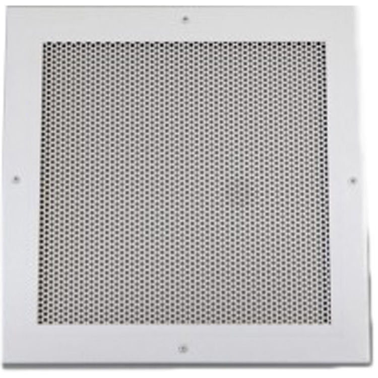 10x24 Soft White Perforated Return Air Grille (Aluminum) Opposed Blade