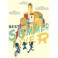 thumbnail image 2 of Men's Luca Best Summer Ever  Graphic Tee Beige Large, 2 of 4