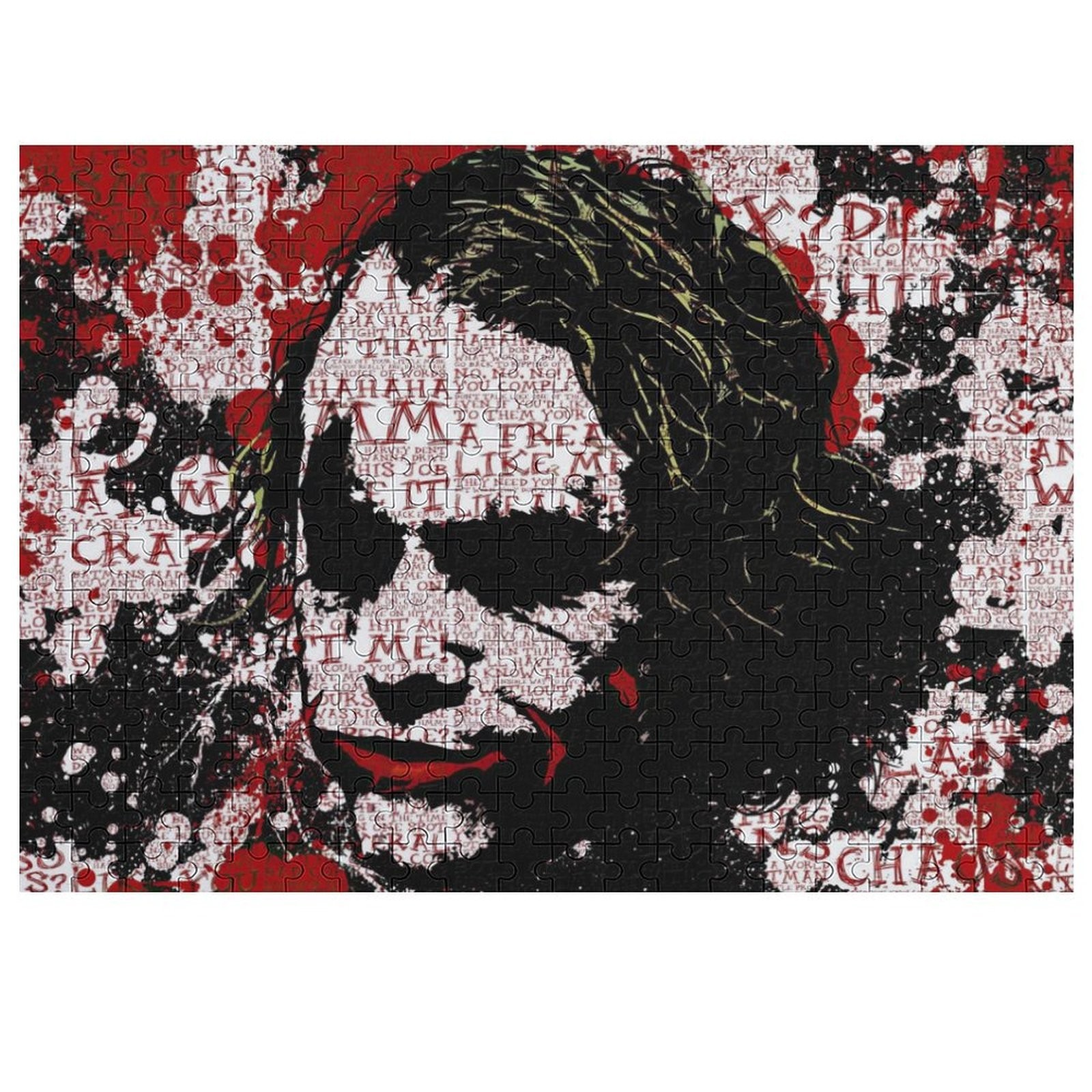 Joker Jigsaw Puzzle 300-1000 Pieces Birthday Gift for Adult Movie Fans Home Decor