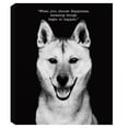 thumbnail image 2 of Masterpiece Art Gallery Auggie the Dog by Frank Bruynbroek Black and White Canvas Photo Art Print 16" x 20", 2 of 2