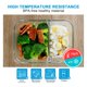 thumbnail image 4 of Contenedores de Vidrio para Alimentos DAS TRUST 3 Pack con 2 Compartimentos, 4 of 6