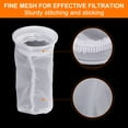 thumbnail image 4 of Uxcell IBC Lid Filter 220mm Long Washable Nylon Fine Mesh Filter for Rainwater Tank, 3 Pack, 4 of 7