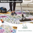thumbnail image 5 of Sunflower Outdoor Rug for Patio/Deck/Porch, Non-Slip Large Area Rug 5 x 8 Ft, Colorful Flowers Summer Botanical Watercolor Indoor Outdoor Rugs Washable Area Rugs, Reversible Camping Rug Carpet Runner, 5 of 8