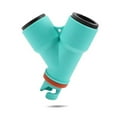 thumbnail image 2 of Greeniant Convertidor de bomba de aire para tabla de paletas, conector de válvula de doble cabezal, adaptador de conversión de bote para kayak, Deportes acuáticos Verde, 2 of 6