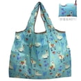 thumbnail image 1 of Bolsas de compras reutilizables de dibujos animados, grandes, plegables, ecológicas, bolsas de comestibles para supermercado, compras, almacenamiento en el hogar, 1 of 1