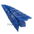 thumbnail image 6 of Motique Accessories 22 Inch Cotton Paisley Bandana, 6 of 6