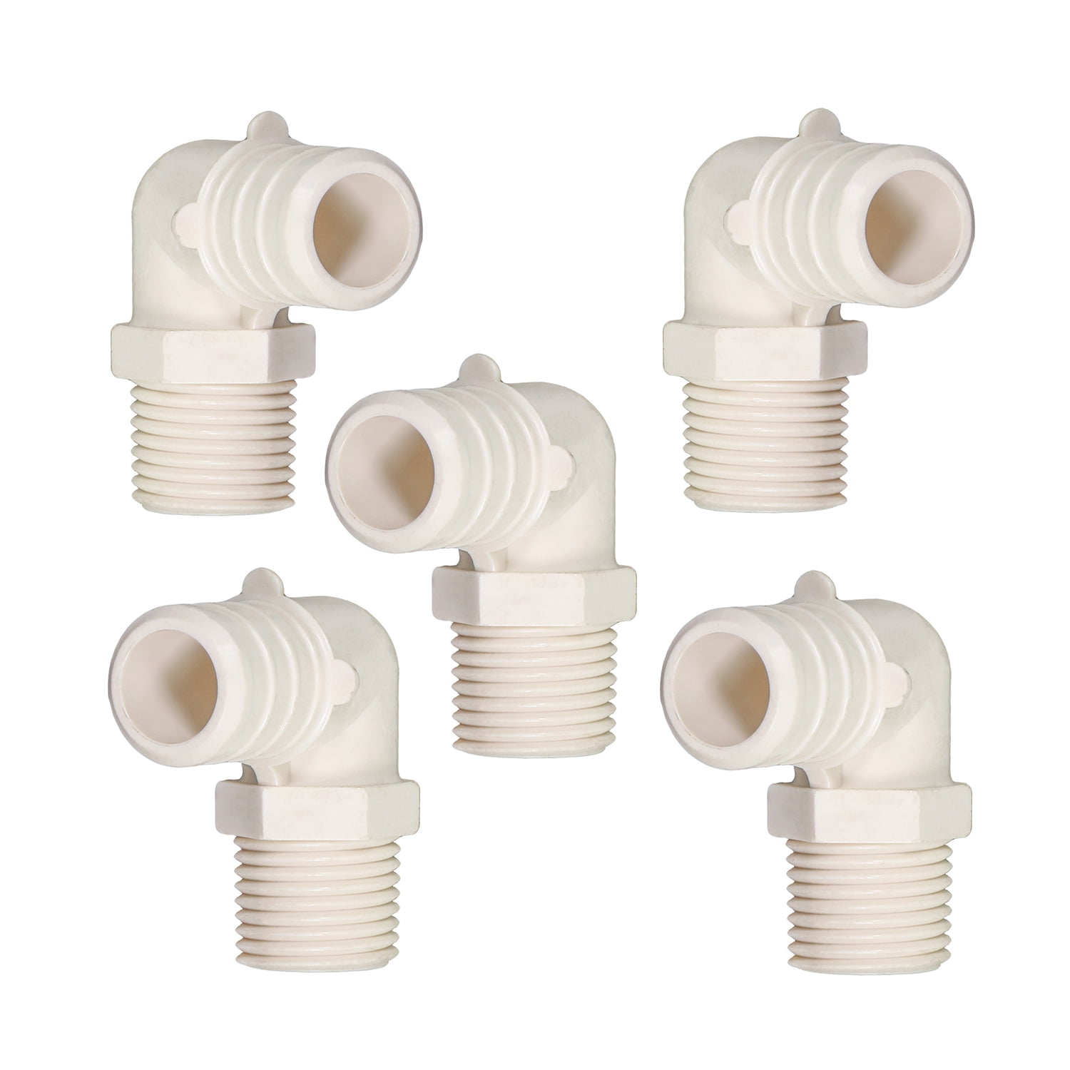 Supply Giant 51212PPML Plastic PEX Poly Alloy 90 Degree Elbow Pex x