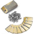 thumbnail image 1 of 30 Pcs Titanium Knife Blade For Husqvarna Automower, Gardena, Meec Best Gift, 1 of 4