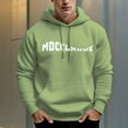 thumbnail image 4 of Men's 330g 100% Cotton Pattern Terry Dropped Shoulder Hoodie-MOCCXXVI, 4 of 15
