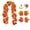 as show, variant on Fall Decor Artificial Maple Leaf Pumpkin Berries Garland 5.74FT Fake Autumn Vines Garland Thanksgiving Halloween Harvest Decorations for Porch Mantle Table Centerpieces Fireplace Farmhouse