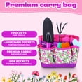 thumbnail image 6 of JoyStone 16PCS Kids Gardening Tool Set with Floral Apron & Tote Bag, Watering Can, Gloves, Shovel & Rake, Outdoor Yard Gift for Toddlers Ages 3+, 6 of 10