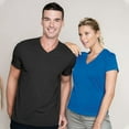 thumbnail image 2 of Kariban Mens Short Sleeve V Neck Slim Fit T-Shirt, 2 of 3