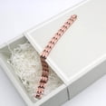 thumbnail image 3 of Brazalete geométrico Minnieouse para hombre cobre cadenas de trigo moda Retro, 3 of 6