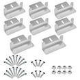 thumbnail image 1 of Solar Panel Mounting System, Aluminum Alloy Z Brackets For Traffic Lights, Indicator Lamps And Safe Lighting Backup Power, Corrosion-Free Construction Resistant To Weather Conditions, 1 of 6