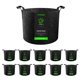 thumbnail image 1 of Macetas Grow Bags VIVOSUN, paquete de 10 unidades, 3,8 L, tela reforzada, color negro, 1 of 7