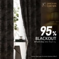 thumbnail image 3 of Cortinas opacas Jinchan 95% para dormitorio, 160 x 160 cm, 3 of 8