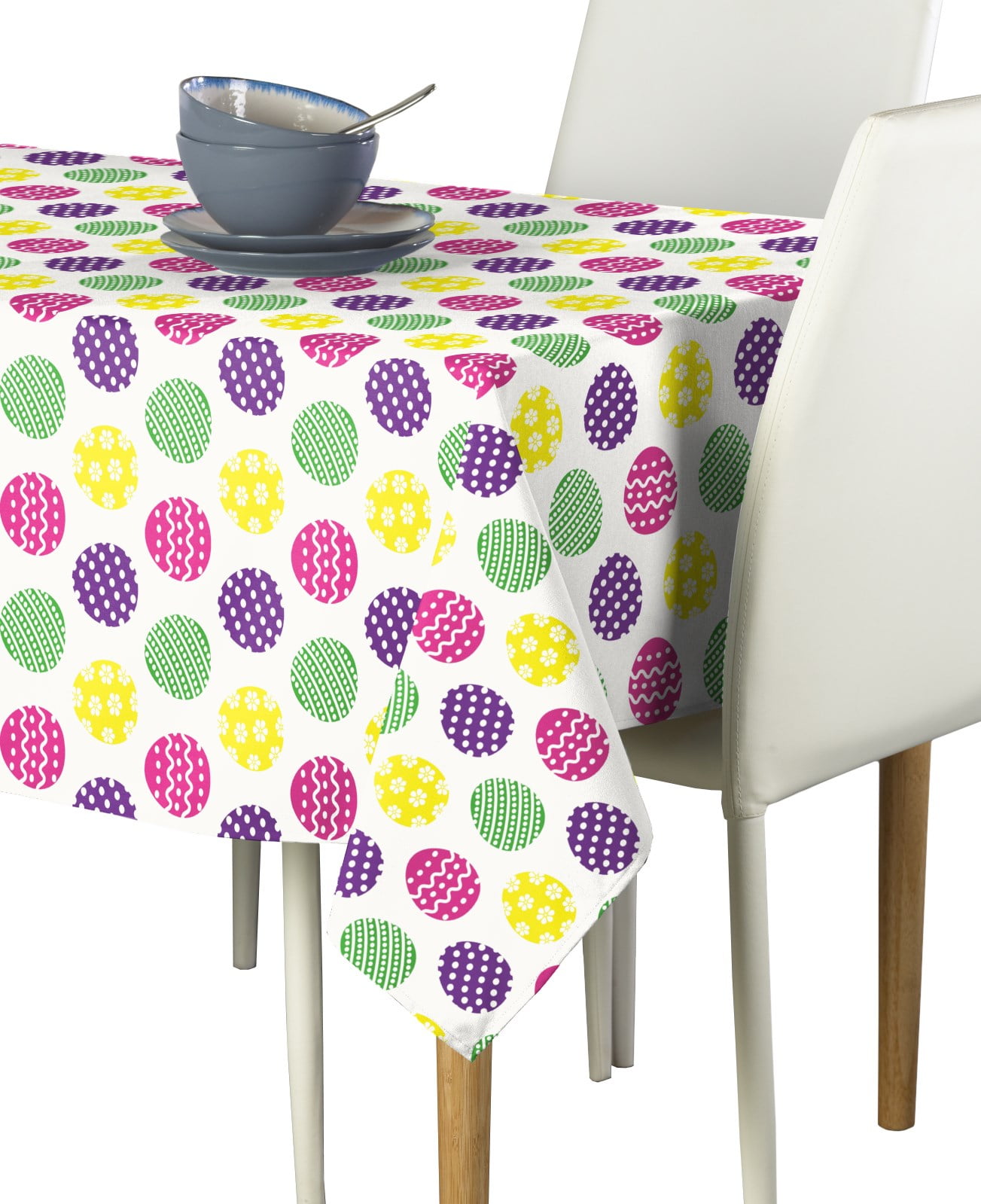 Colorful Fun Easter Eggs Milliken Signature Tablecloths Assorted