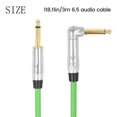 thumbnail image 2 of 3meters Audio Connection Cable 3meters Noise Reduction Instrument Cable Boxwood Guitar Bass Audio Line Accessories, 2 of 5