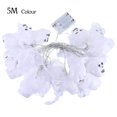 thumbnail image 1 of Light String Halloween LED Ghost Battery Lamp Festival Horror Party Decoration  20 LED  White  5m, 1 of 10