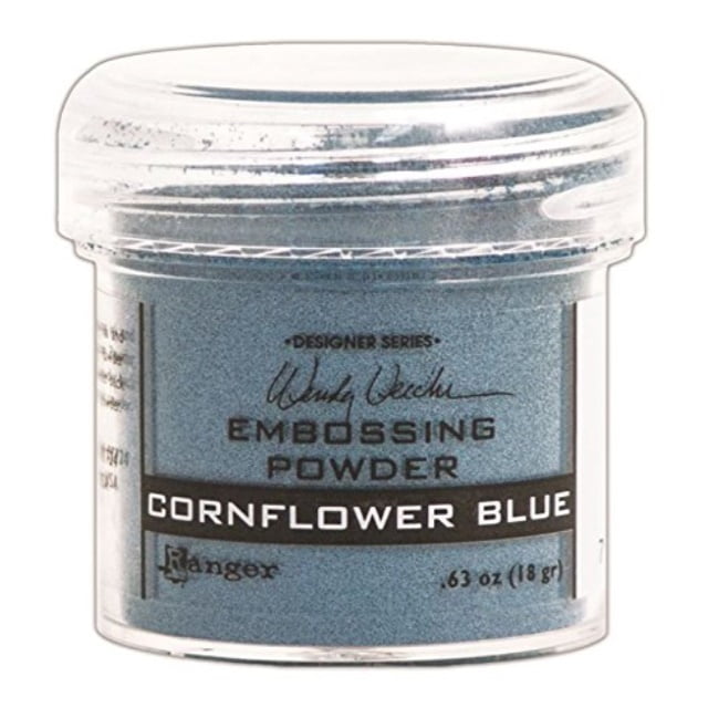 2 Ounces Blue Embossing Powder