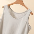 thumbnail image 4 of Posijego Women's Pajama Tank Tops Sleeveless Shirts Solid Color Summer Casual Tank Tops Sleep Tops for Women, 4 of 6