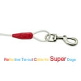 thumbnail image 5 of Petest 40ft Reflective Tie-Out Cable for Super Dogs Up to 250 Pounds, 5 of 7
