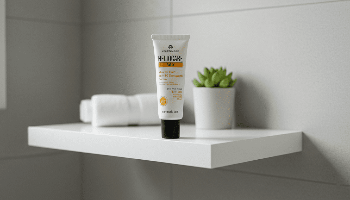 Crème Solaire Heliocare 360 Oil-Free Gel Cream - Protection Complète - Neuf
