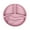 Light Pink, variant on Silicone Baby Feeding Set Divided Suction Plate with Toddler Spoon And Forks BPA Free Independent Eating Baby Led Weaning Supplies