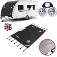 thumbnail image 1 of Universal Rv coche caravana cubierta de protección de remolque delantero protector de luz Led, 1 of 5