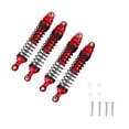 thumbnail image 1 of 4pcs Aluminium Alloy Red RC Shock Absorber Accessory Fit for SCX10 D90 1/10 RC Crawler Car, 1 of 6