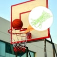thumbnail image 3 of Portable Basketball Net Replacement Made of Nylon for Outdoor Sports Green Color Fits Most Standard Hoops 36.5 Inches, 3 of 8