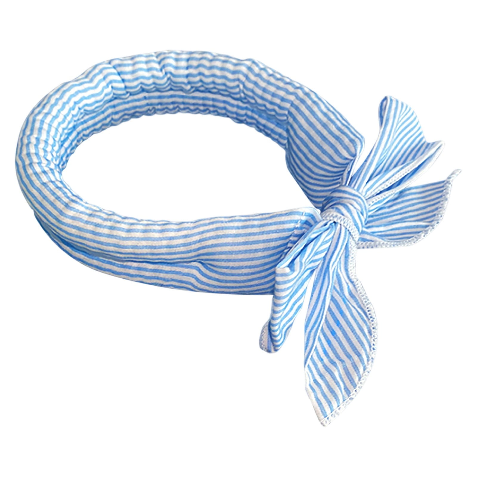 Pet Cooling Ice Scarf Breathable Anti Heatstroke Cat Ice Collar Adjustable Cat Collar Bibs Dog Supplies Cool Towel for Summer Outdoor Activities 39.4x2 Inch