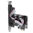 thumbnail image 4 of PCIE to RS232 2 Port Serial Port Converter, Support Plug and Play, High Speed Data Transfer, Compatible with Standard 16c550 UART, for    Systems, 4 of 8