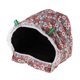 thumbnail image 5 of Peque?a mascota Invierno cálido Hamster Conejo Conejillo de Indias Hamster House Bed M SM SunniMix Pet Hamster Cotton Nest, 5 of 8