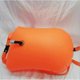 thumbnail image 4 of Bolsa seca para boya de natación, 20 litros, impermeable, inflable con correas ajustables, entusiastas de la natación, color naranja, 4 of 8