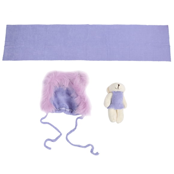 Manta para fotos de recién nacidos, 3 piezas de accesorios para fotografía de bebés, accesorios para fotografía infantil, accesorios para fotografía de bebés, integración perfecta