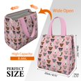 thumbnail image 3 of Pit Bull Terrier Insulated Lunch Bag for Women & Adults,Large Portable Soft Cooler Lunch Bag,Thermal Food Storage Tote with Pearl Cotton,8.66L,8.75x5.75x9.5 Inch, 3 of 6