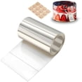 thumbnail image 1 of Gutsdoor Cake Collars 4 x 394inch, Acetate Rolls, Clear Cake Mousse Strips, Transparent Cake Rolls, Cake Acetate Sheets for Chocolate Mousse Baking Cake Decorating, 1 of 7