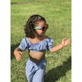 thumbnail image 3 of Toddler Kids Baby Girl Clothes Summer Outfits Set - 2 pcs, 3 of 7
