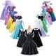 thumbnail image 2 of Addams vestido de princesa Peach para niña, disfraz de Elsa, Anna, Blancanieves, traje con estampado de Isabella y bella Fivean unisex, 2 of 2