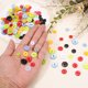 thumbnail image 4 of Uxcell 50Pcs 20L Botones de costura redondos, 12.5mm 2-Hole Botones de resina de ojo de pez, 4 of 6
