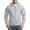 Light Gray, variant on Fgnfyis Zip up Hoodies for Men Heavyweight Long Sleeve Pullover Solid Color with Pockets Hooded Fall and Winter Tops Light Gray XL