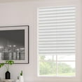 thumbnail image 2 of Mainstays Cordless Pleated Paper Shade, White, 36" x 72", 2 of 5