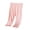 Pink, variant on CPNG Girls Spring Summer Thin Knitted Leggings Pants Solid Color High Waist Slim Fit Leggings Stretchy Capri Legging Tight Pants