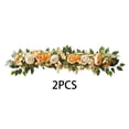 thumbnail image 2 of Juego de 2 piezas de flores artificiales para arco de boda, decoración de arco de boda, 2 of 5