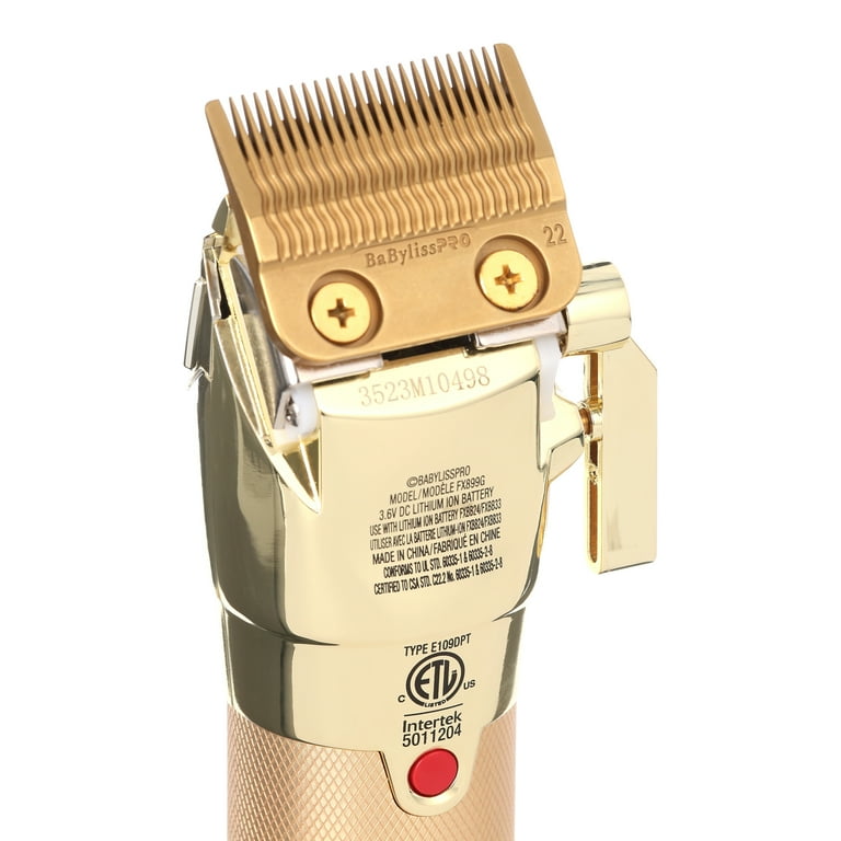 BaBylissPRO GoldFX Plus All-Metal Lithium Professional Hair