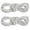 White, variant on Homesteed Elastic Shoe Laces Sparkling DIY Shiny Laces for Sneakers Boots High-Tops Fashion Accessories