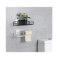 thumbnail image 5 of Estante para carrito de ducha con ganchos, organizador de estante de almacenamiento, adhesivo de acero inoxidable sin perforación para baño, lavabo, baño, ducha, Toi, 5 of 5