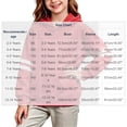 thumbnail image 3 of Vmberlty Hoodies for Girls 2-14 Years Old, Striped Sleeve Pullover Hoodie with Kangaroo Pocket, Loose Drop Shoulder Kids Casual Sport Sweatshirts, 3 of 6