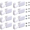 thumbnail image 1 of 8 Pieces Disposable Sterile Safety Ear Nose Piercing Gun Kit, Self Piercing Tool with Stud Earrings, 1 of 5